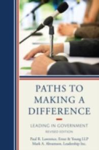 Paths to Making a Difference : Leading in Government