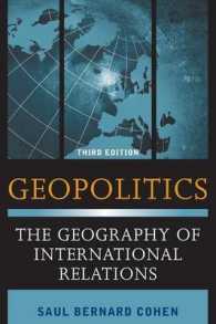 地政学（第３版）<br>Geopolitics : The Geography of International Relations （3RD）