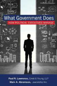 What Government Does : How Political Executives Manage