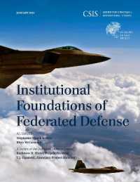 Institutional Foundations of Federated Defense (Csis Reports)