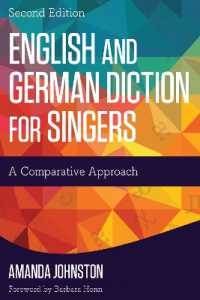 English and German Diction for Singers : A Comparative Approach
