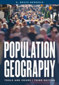 人口地理学：道具と論点（第３版）<br>Population Geography : Tools and Issues （3TH）