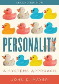 Personality : A Systems Approach （2ND）