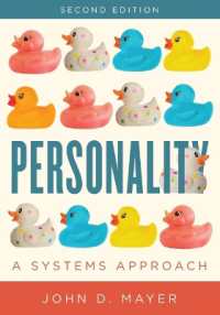 Personality : A Systems Approach （2ND）