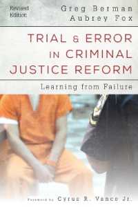 Trial and Error in Criminal Justice Reform : Learning from Failure (Urban Institute Press)