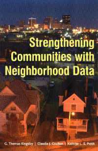 Strengthening Communities with Neighborhood Data (Urban Institute Press)