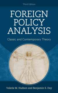 Foreign Policy Analysis : Classic and Contemporary Theory （3RD）