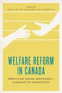 Welfare Reform in Canada : Provincial Social Assistance in Comparative Perspective (The Johnson-shoyama Series on Public Policy)