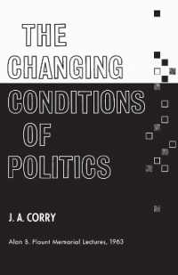 The Changing Conditions of Politics (Heritage)