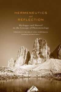 Hermeneutics and Reflection : Heidegger and Husserl on the Concept of Phenomenology (New Studies in Phenomenology and Hermeneutics)