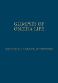 Glimpses of Oneida Life
