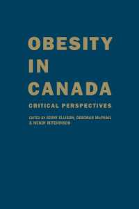 Obesity in Canada : Critical Perspectives