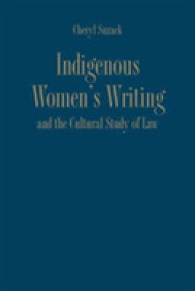 Indigenous Women's Writing and the Cultural Study of Law
