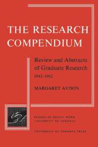 The Research Compendium : Review and Abstracts of Graduate Research, 1942-1962 (Heritage)