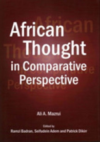 African Thought in Comparative Perspective