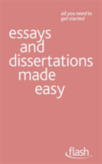 Essays and Dissertations Made Easy: Flash -- Paperback / softback