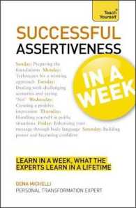 Successful Assertiveness in a Week : In a Week (Teach Yourself)