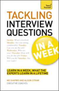 Tackling Interview Questions in a Week (Teach Yourself)