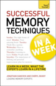 Successful Memory Techniques : In a Week (Teach Yourself)