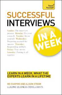 Job Interviews in a Week : How to Prepare for a Job Interview in Seven Simple Steps