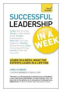 Leadership in a Week : Be a Leader in Seven Simple Steps
