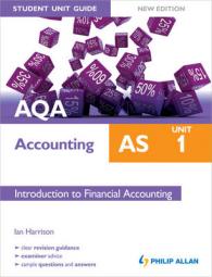 Aqa as Accounting Student Unit Guide: Unit 1 Introduction to Financial