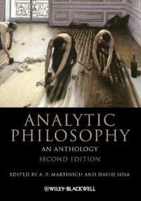 分析哲学精選読本（第２版）<br>Analytic Philosophy : An Anthology (Blackwell Philosophy Anthologies) （2ND）