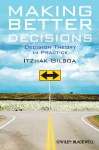 意思決定理論と実践<br>Making Better Decisions : Decision Theory in Practice