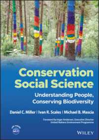 生物多様性保全のための社会科学<br>Conservation Social Science : Understanding People, Conserving Biodiversity