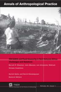 Annals of Anthropological Practice : HIV/AIDS and Food Insecurity in Sub-saharan Africa (Napa Bulletin)