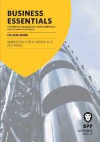 Business Essentials Marketing Intelligence and Planning : Study Text -