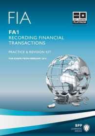 Fia Recording Financial Transactions Fa1 : Revision Kit -- Paperback