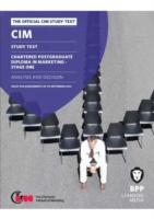 Cim 10 Analysis and Decisions : Study Text -- Paperback / softback