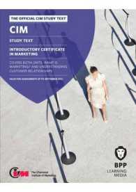 Cim Introductory Certificate in Marketing : Study Text -- Paperback