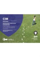 Cim - Professional Certificate Level : Passcards -- Spiral bound