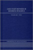 経営調査における事例研究法（全４巻）<br>Case Study Methods in Business Research (Fundamentals of Applied Research)