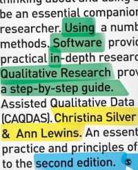 質的研究におけるソフトウェアの利用（第２版）<br>Using Software in Qualitative Research : A Step-by-Step Guide （2ND）