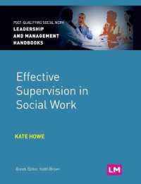 Effective Supervision in Social Work (Post-qualifying Social Work Leadership and Management Handbooks)