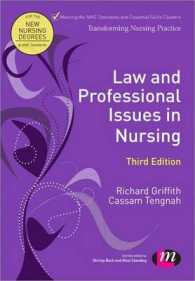 Law and Professional Issues in Nursing (Transforming Nursing Practice Series) （3TH）
