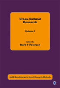 Cross-Cultural Research (Sage Benchmarks in Social Research Methods)