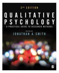 Qualitative Psychology : A Practical Guide to Research Methods