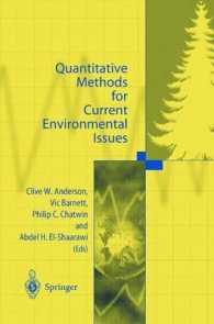 Quantitative Methods for Current Environmental Issues （Reprint）