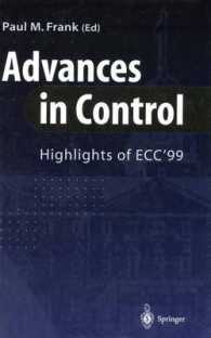 Advances in Control : Highlights of Ecc?99
