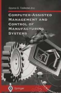 Computer-Assisted Management and Control of Manufacturing Systems (Advanced Manufacturing) （Reprint）
