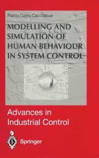 Modelling and Simulation of Human Behaviour in System Control (Advances in Industrial Control) （Reprint）