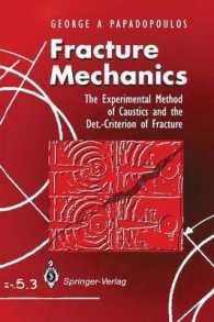 Fracture Mechanics : The Experimental Method of Caustics and the Det.-Criterion of Fracture