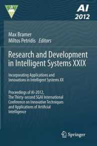 Research and Development in Intelligent Systems Xxix : Incorporating Applications and Innovations in Intelligent Systems XX Proceedings of Ai-2012, th