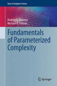 Fundamentals of Parameterized Complexity (Texts in Computer Science) （2013）