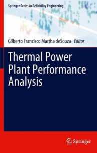 Thermal Power Plant Performance Analysis (Springer Series in Reliability Engineering) （2012）