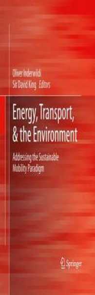 Energy, Transport, & the Environment : Addressing the Sustainable Mobility Paradigm